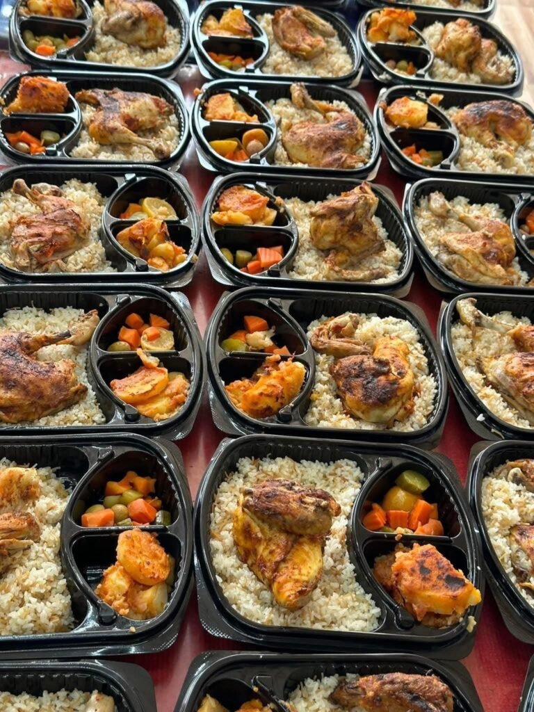 وجبات الخير من مطبخ جمعية شبرا الخير ❤️